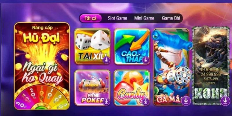 Những trò chơi thú vị trong nổ hũ đổi thưởng